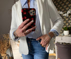 VESTE CARLA  BLANCHE  TAILLE:  S/ M  OU M/L