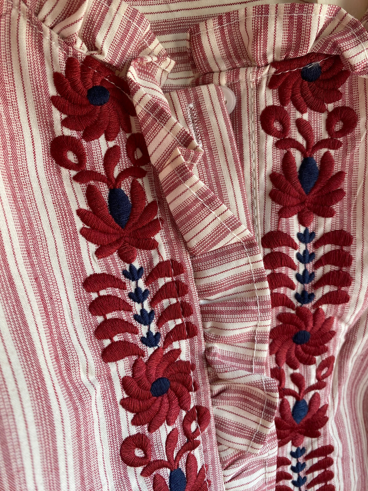 CHEMISE BRODEE SUZIE  TAILLE S/M/L