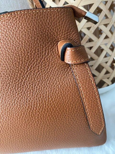 SAC CUIR MARYANNE CAMEL