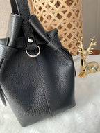 SAC CUIR MARYANNE NOIR