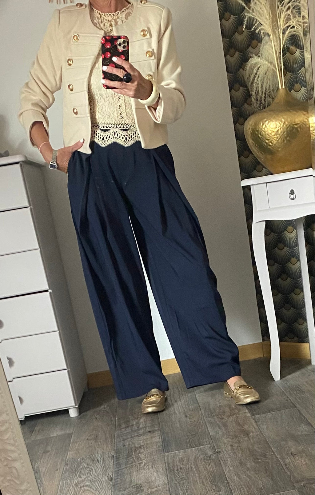 VESTE ELSA ECRU TAILLES : S/M/L