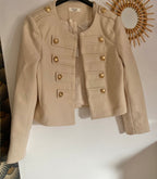VESTE ELSA ECRU TAILLES : S/M/L