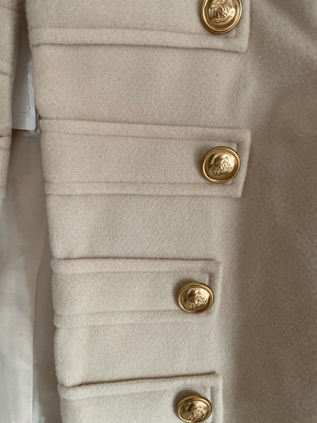 VESTE ELSA ECRU TAILLES : S/M/L