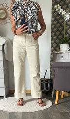 JEAN ECRU  MADDIE DU 34 AU 42