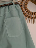 PANTALON CARLA VERT D 'EAU TU 38/44