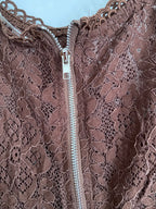TOP AMANDA  CHOCO FONCE TAILLES : S/M/L