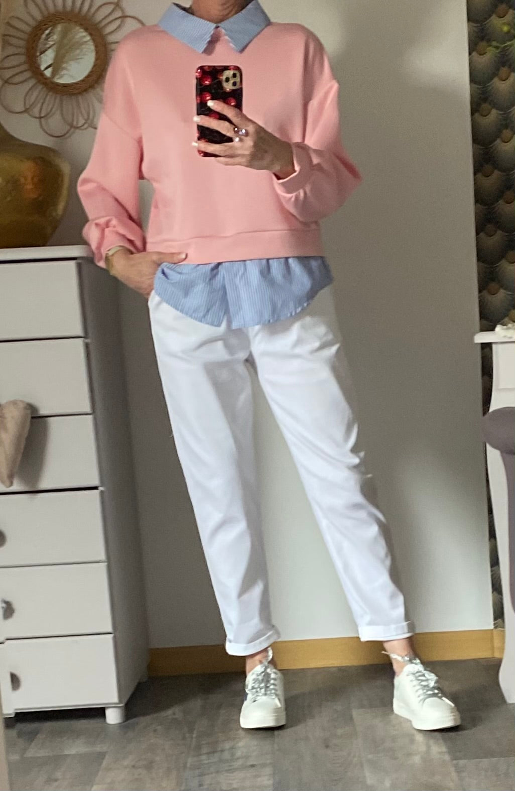 POLO ATELIER DE CORINNE ROSE TU 34/42