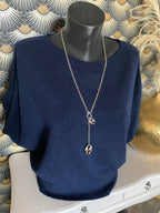 PULL APRIL BLEU MARINE  TU 36/44
