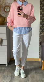 POLO ATELIER DE CORINNE ROSE TU 34/42