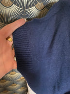 PULL APRIL BLEU MARINE  TU 36/44