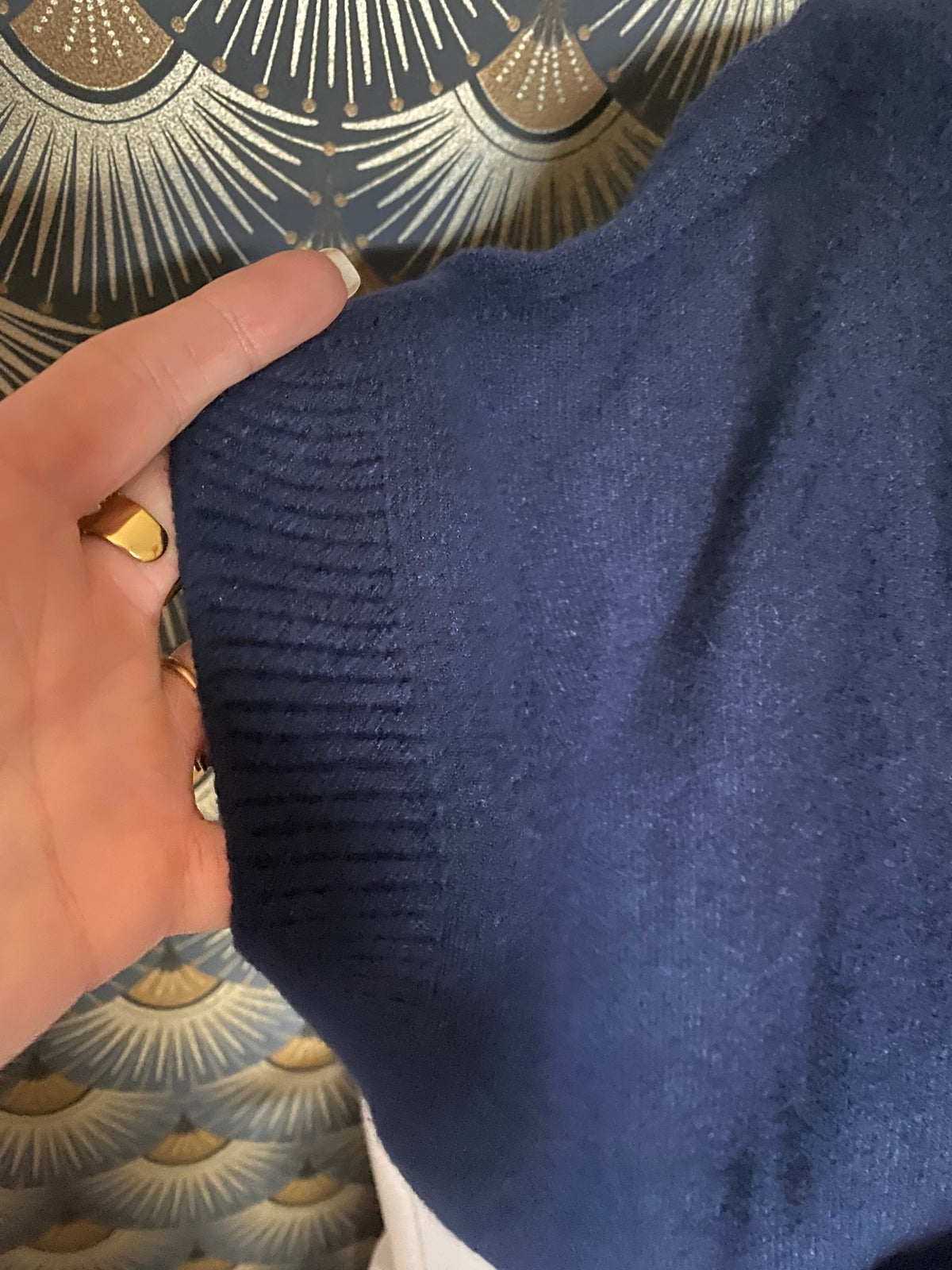 PULL APRIL BLEU MARINE  TU 36/44