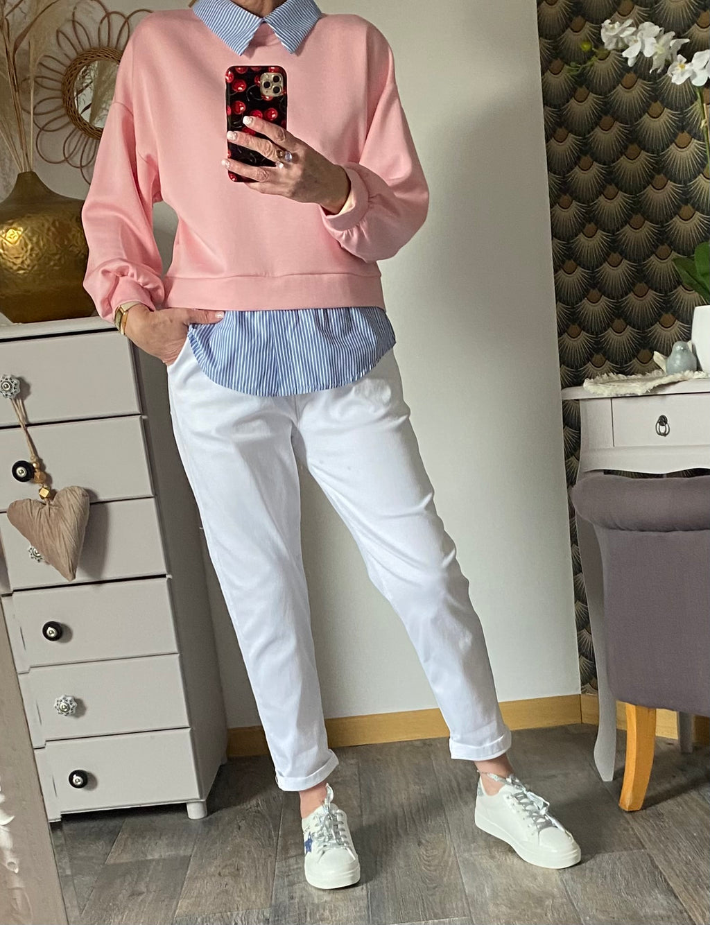 POLO ATELIER DE CORINNE ROSE TU 34/42