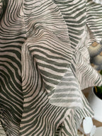 TOP FROUFROU ZEBRE KAKI  TU 36/42