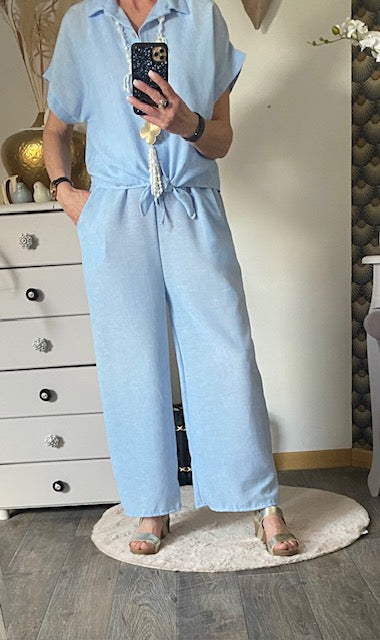 ENSEMBLE COSTA   BLEU  36/42 PETIT 44