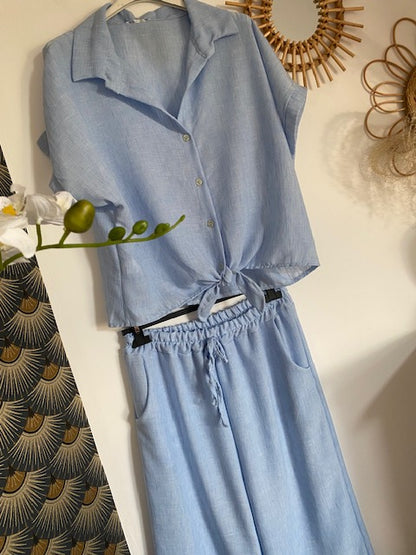 ENSEMBLE COSTA   BLEU  36/42 PETIT 44