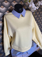 POLO ATELIER DE CORINNE JAUNE  TU 34/42