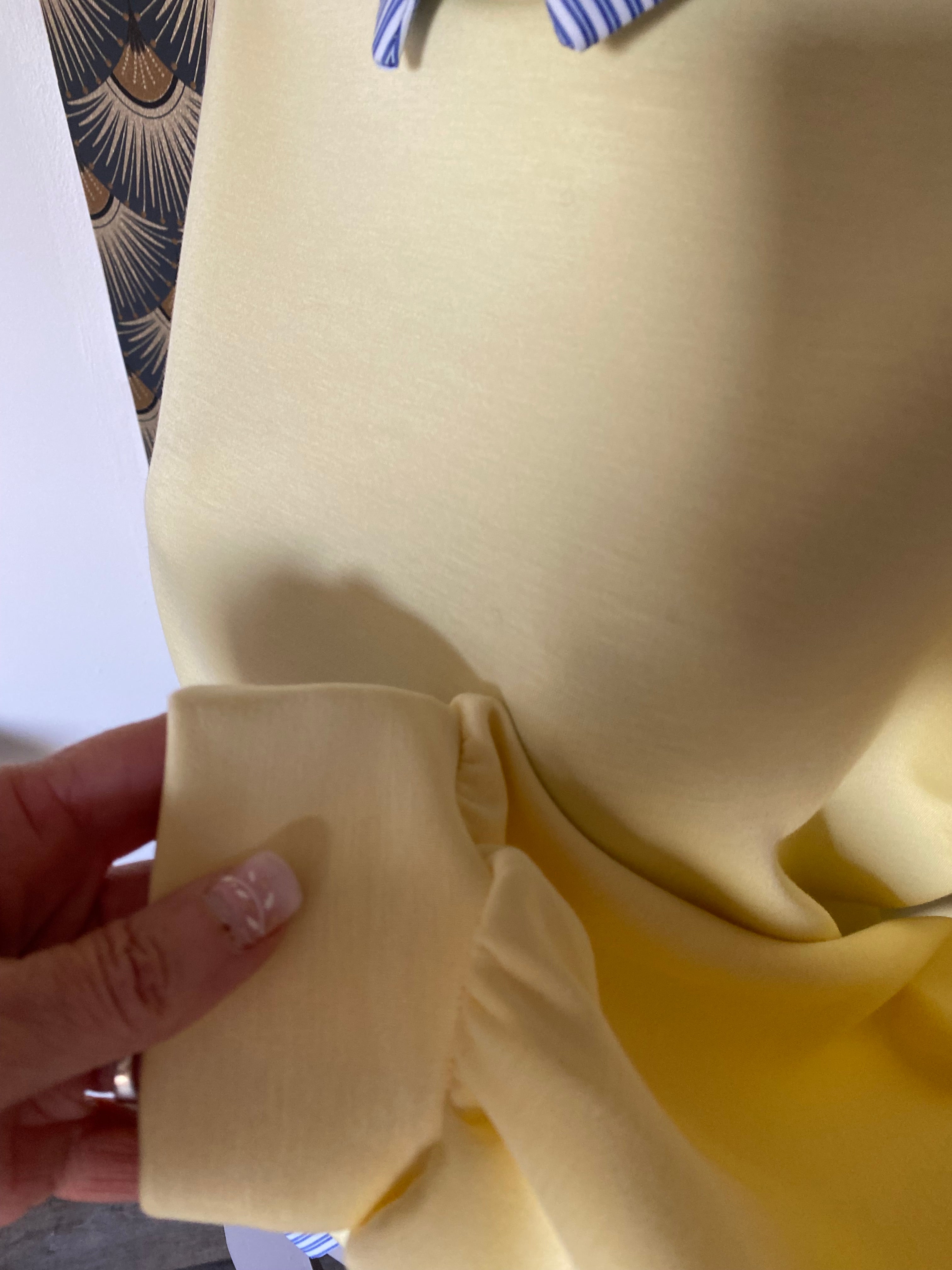 POLO ATELIER DE CORINNE JAUNE  TU 34/42