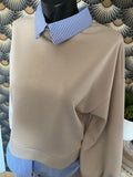 POLO ATELIER DE CORINNE TAUPE TU 34/42