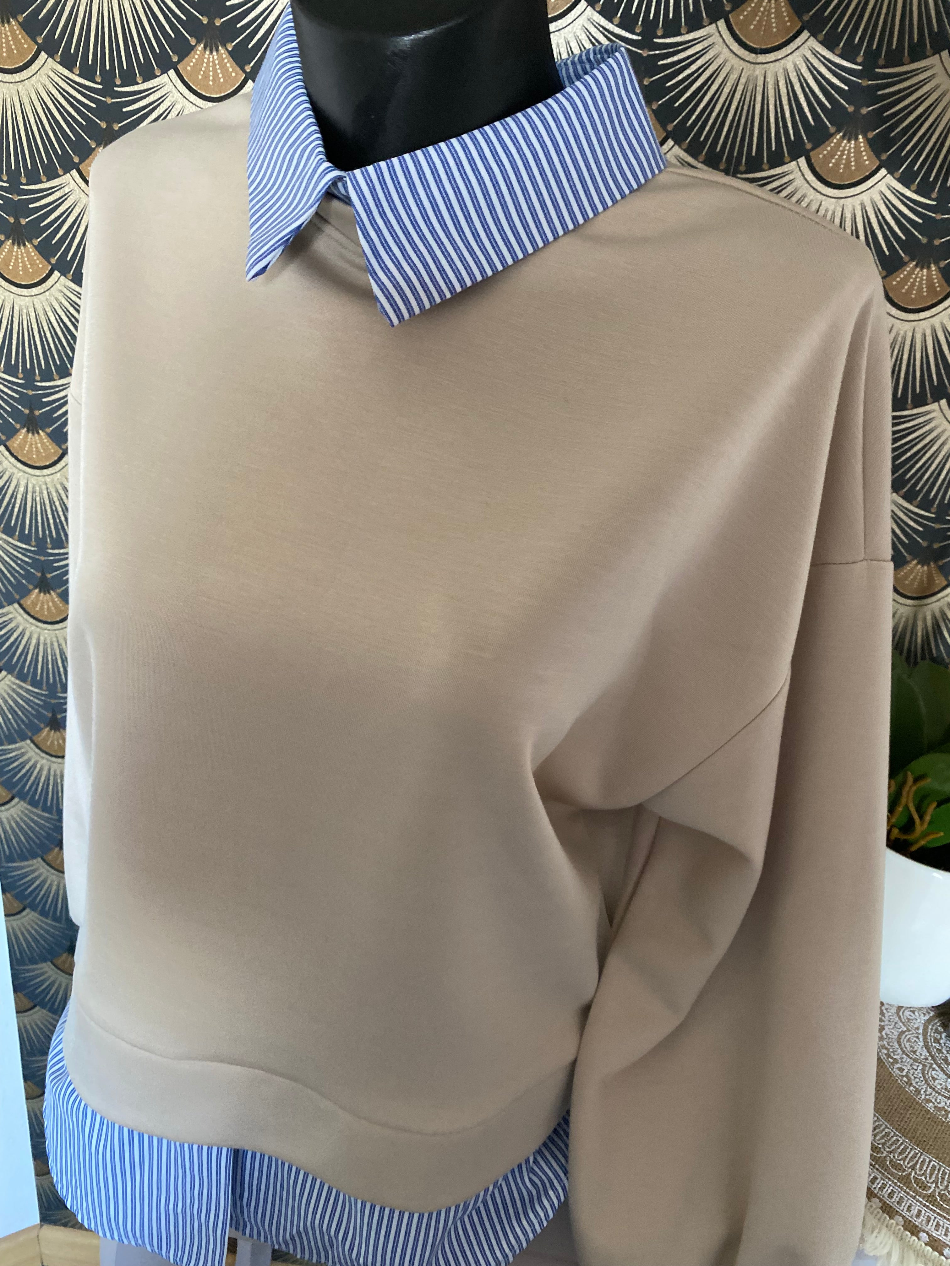 POLO ATELIER DE CORINNE TAUPE TU 34/42