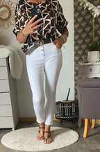 TOP CHOCO GEOMETRIQUE   36/42 petit 44