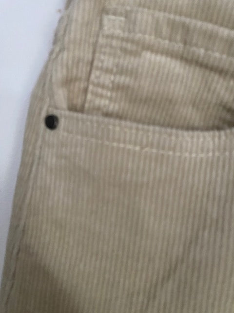 JUPE EN VELOUR COTELE ECRU 36/38 /40/42/44