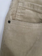 JUPE EN VELOUR COTELE ECRU 36/38 /40/42/44