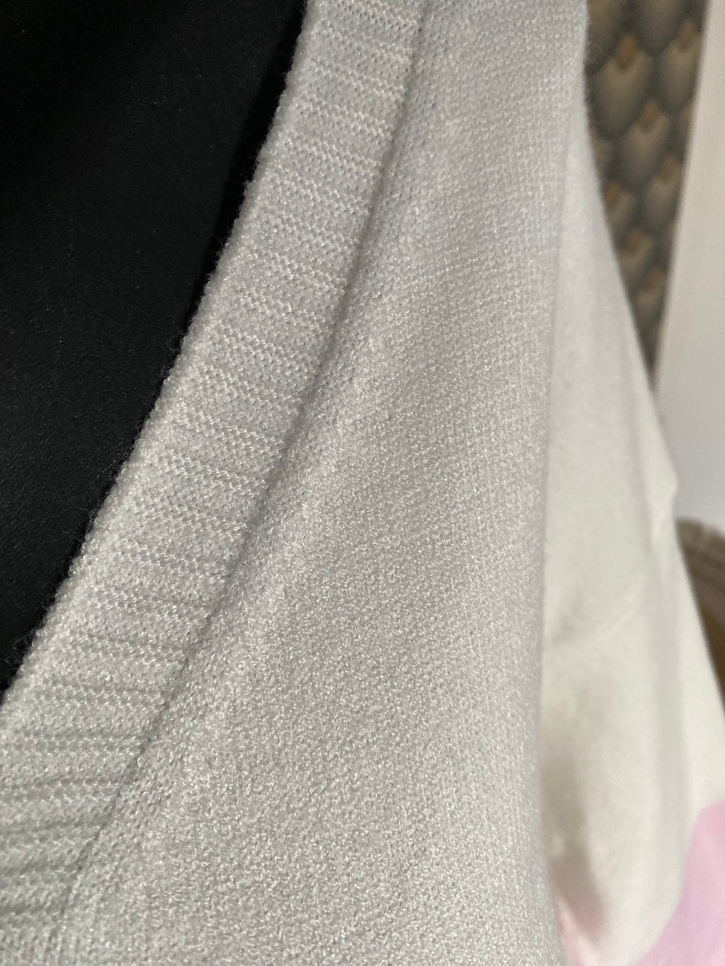 PULL FIN  CARLA FLEURS ROSE  TU 38/44