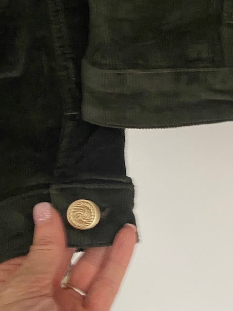 VESTE VELOUR COTELE KAKI  36/38/40/42/44