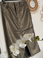 JUPE MI- LONGUE BRONZE   34/36/38/40/42