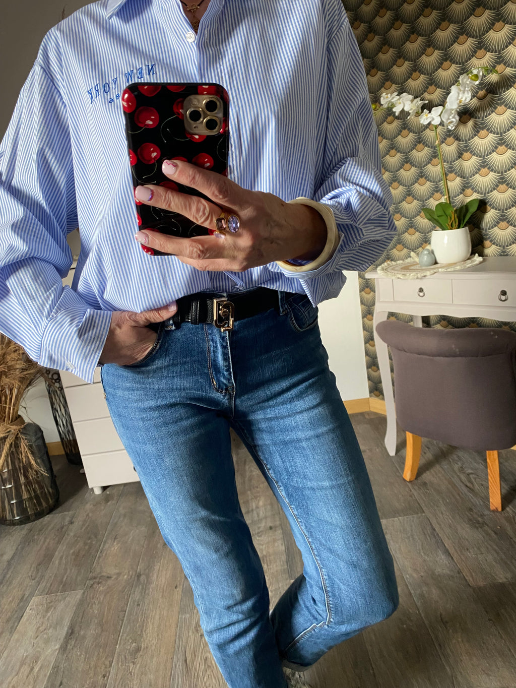 CHEMISE ZETA OTTO   NEW YORK TU 36/42  modèle 1 petites  rayures