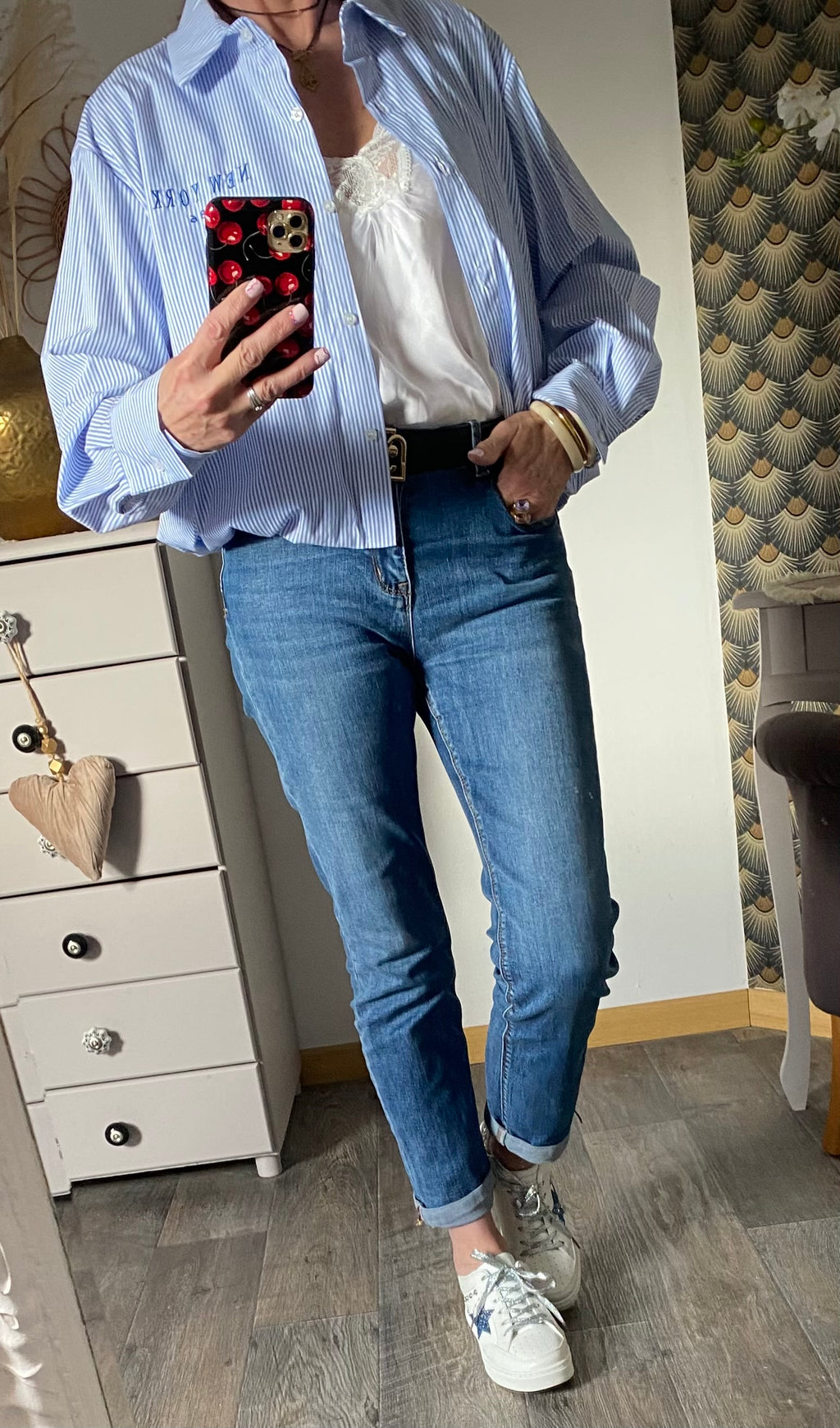 CHEMISE ZETA OTTO   NEW YORK TU 36/42  modèle 1 petites  rayures