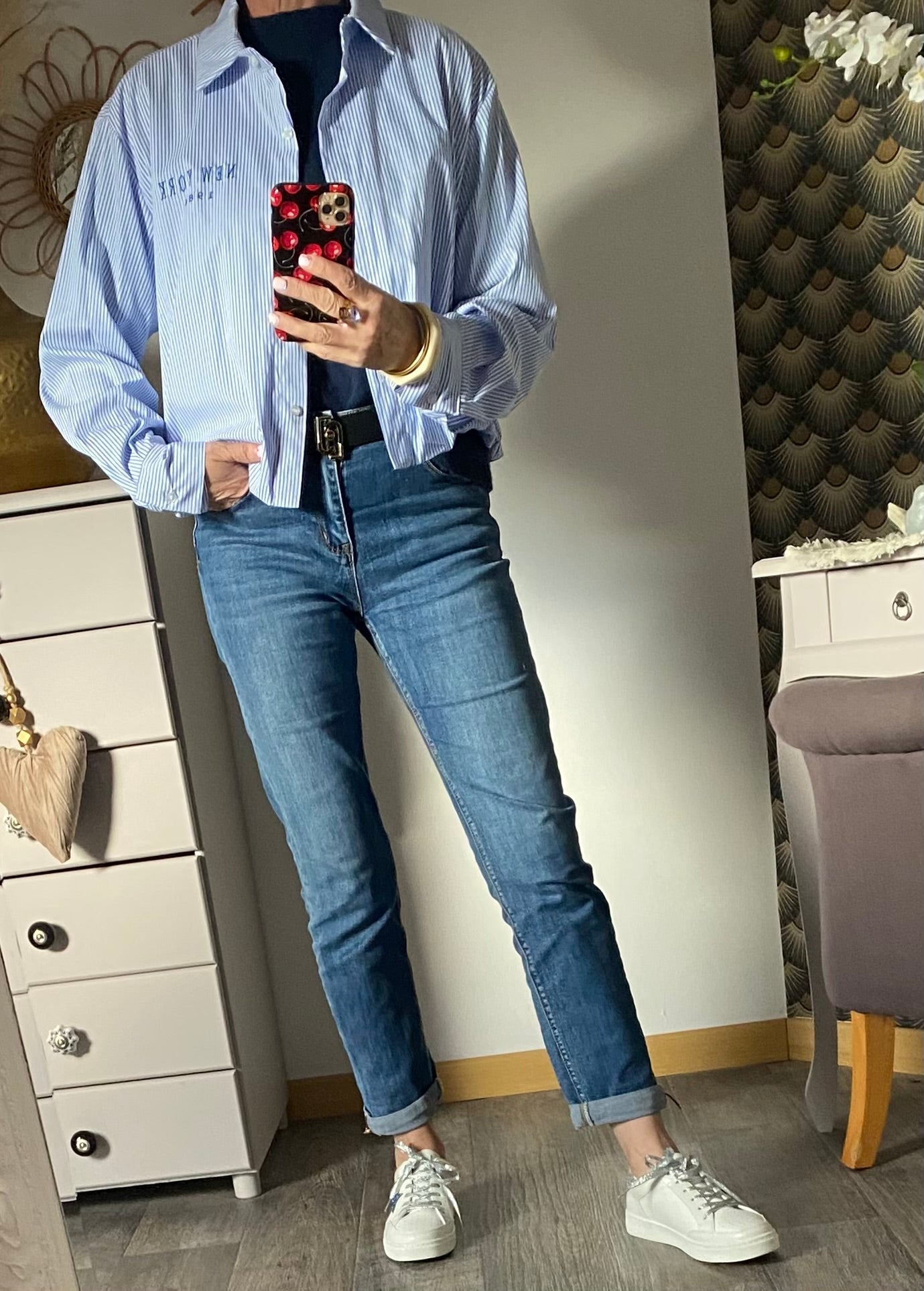 CHEMISE ZETA OTTO   NEW YORK TU 36/42  modèle 1 petites  rayures
