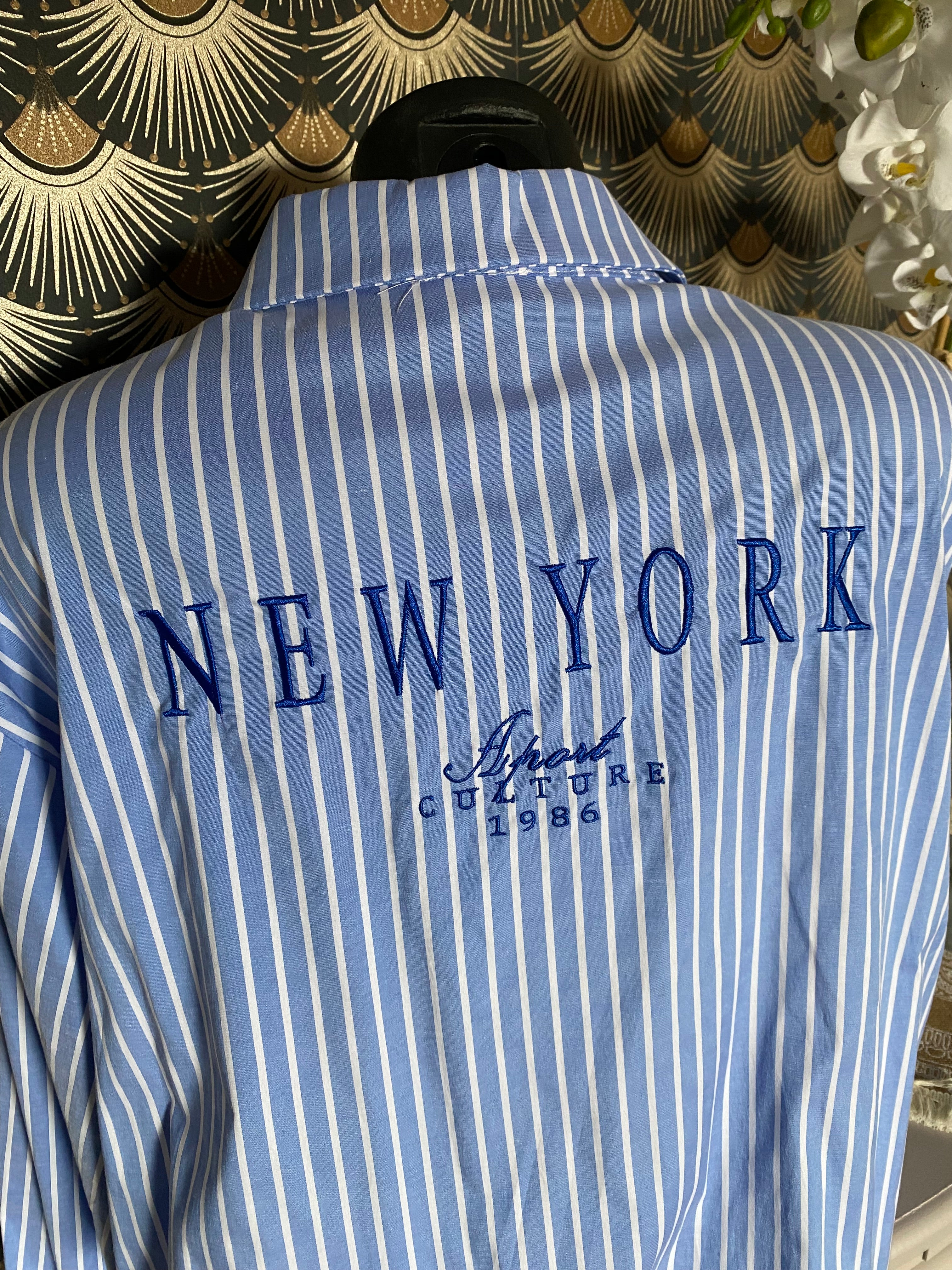CHEMISE ZETA OTTO   NEW YORK TU 36/42  modèle 1 petites  rayures