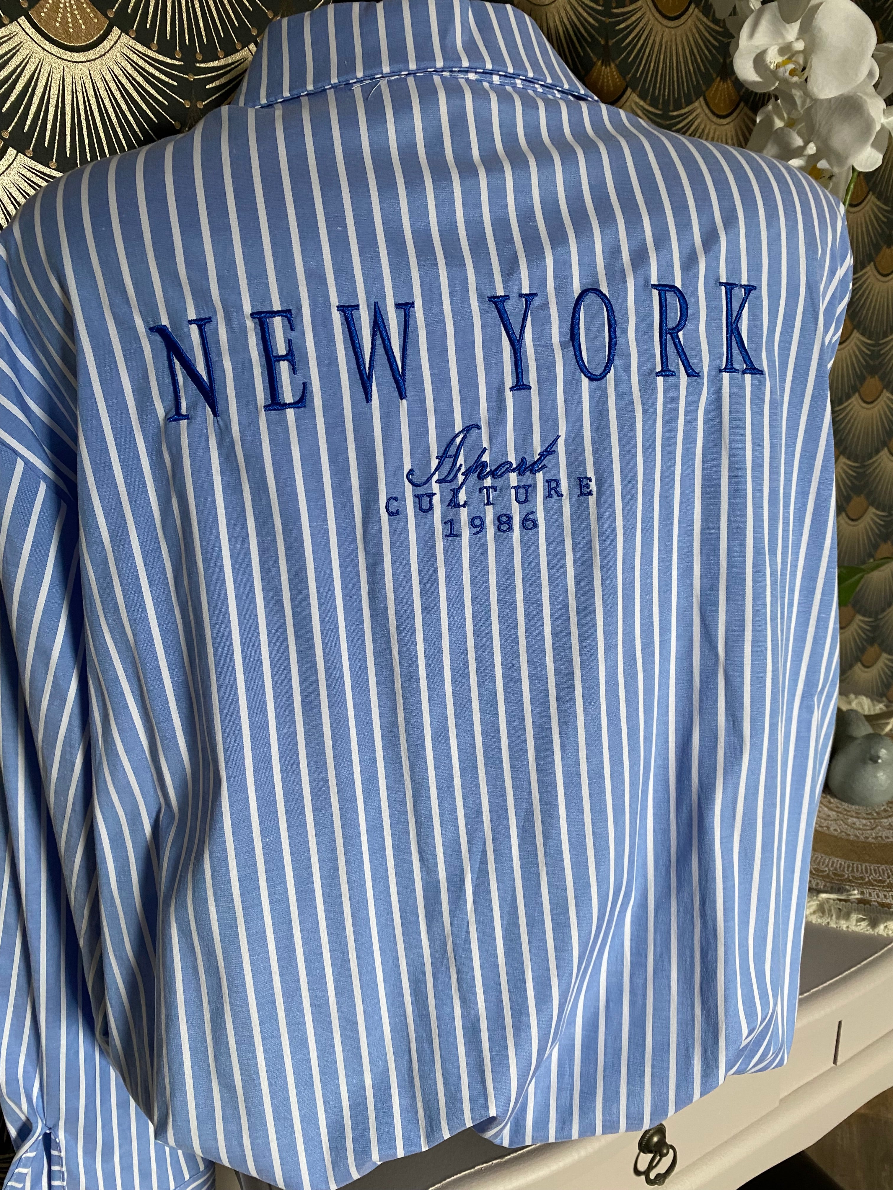 CHEMISE ZETA OTTO   NEW YORK TU 36/42  modèle 1 petites  rayures