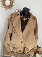 MANTEAUX LOVENA CAMEL   TU 36/46