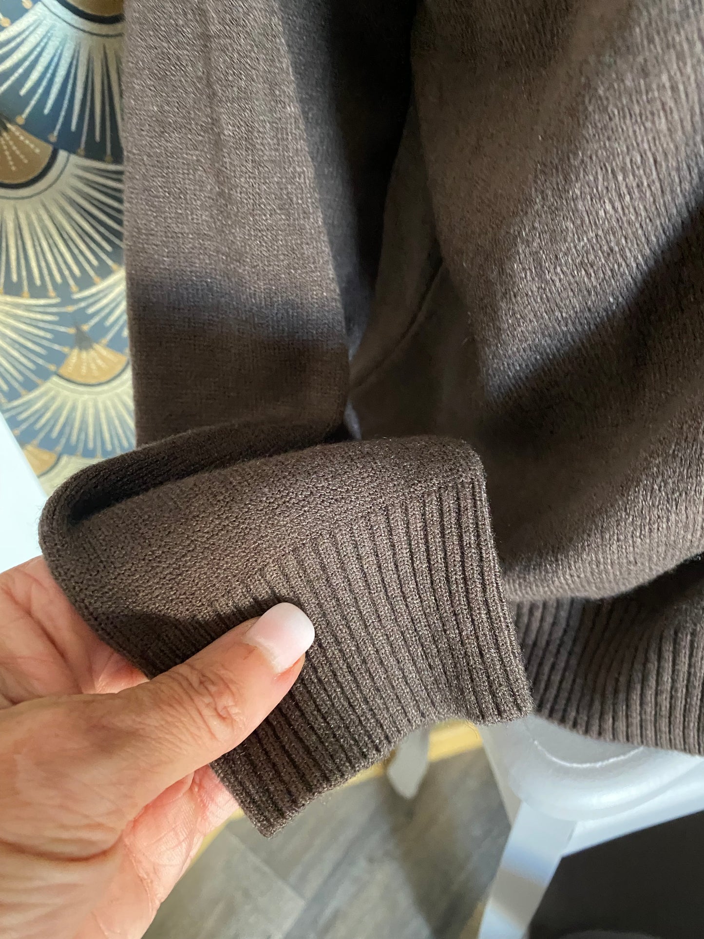 GILET ETOILE DE MER   CHOCOLAT   36/44