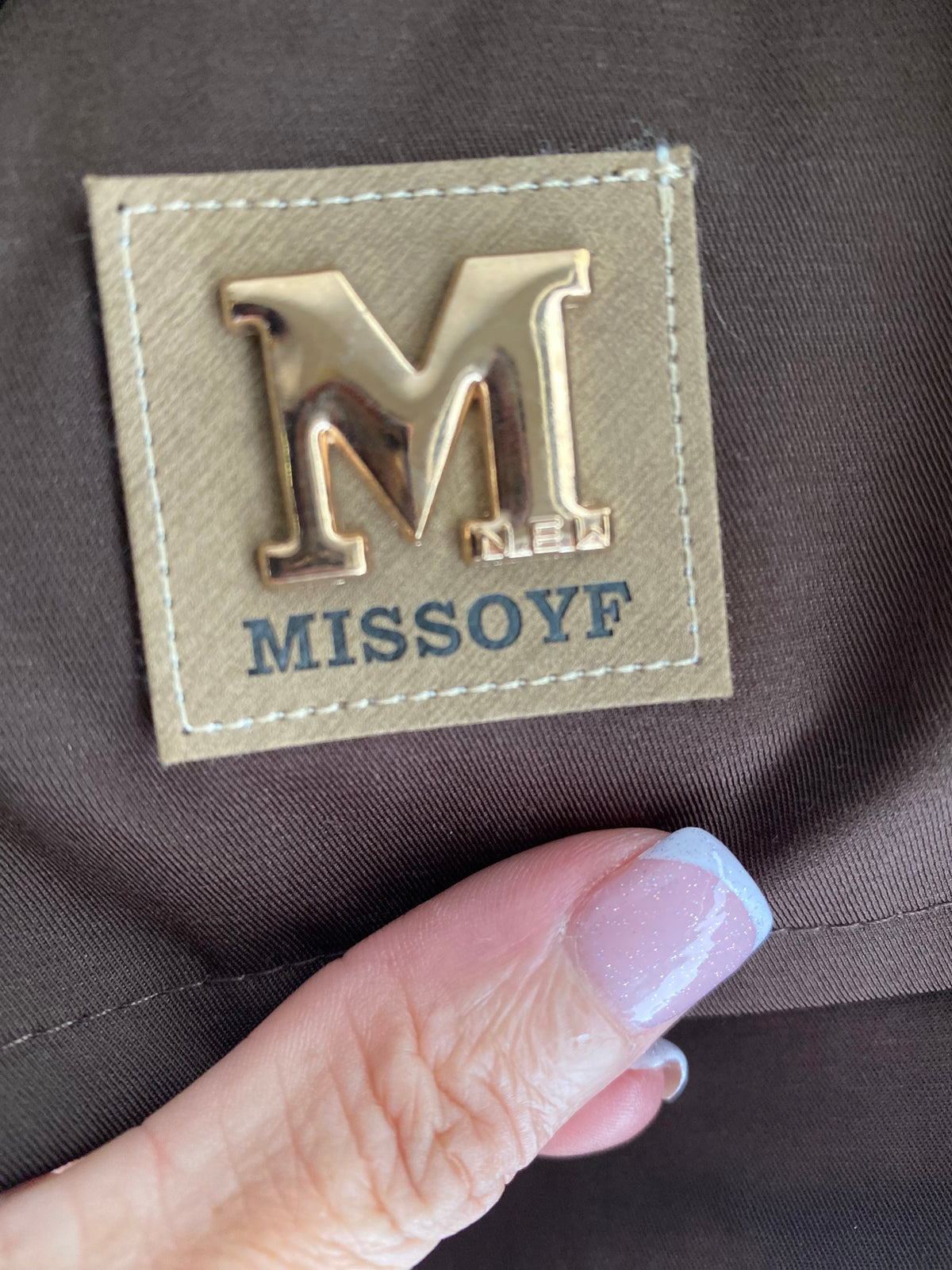 MANTEAU  EMMA  CHOCO  TAILLES : S/M/L