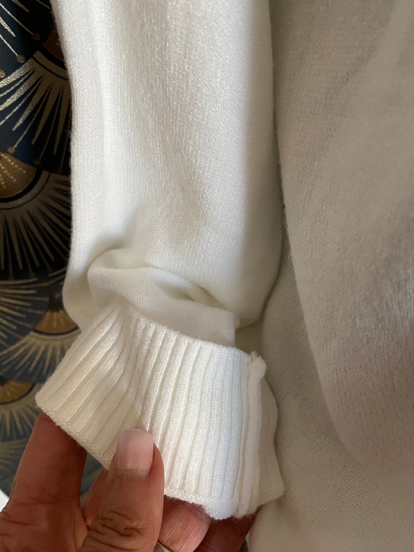 GILET ETOILE DE MER  BLANC   36/44