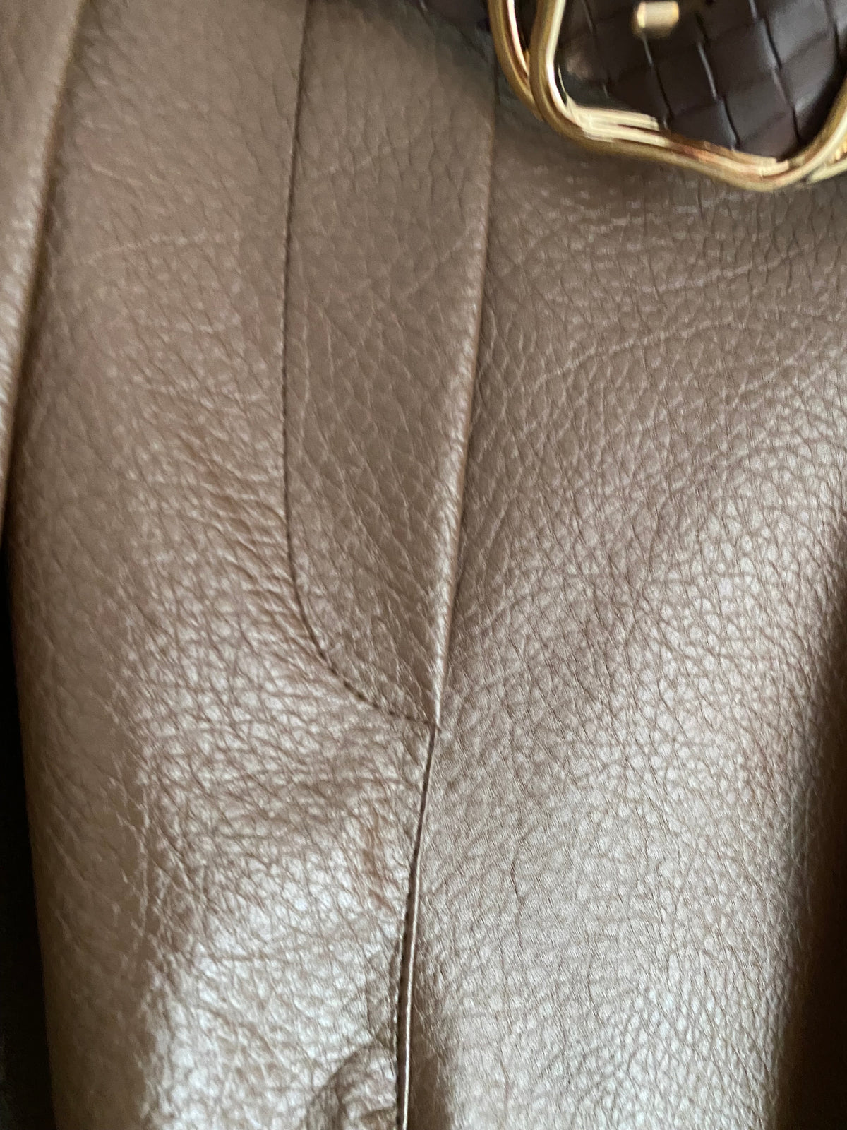 PANTALON SIMILI CUIR SEPT HUITIEME   CHOCO   TU 38/44