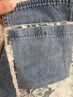 VESTE LOVENA JEAN ET DENTELLE TU 36/42