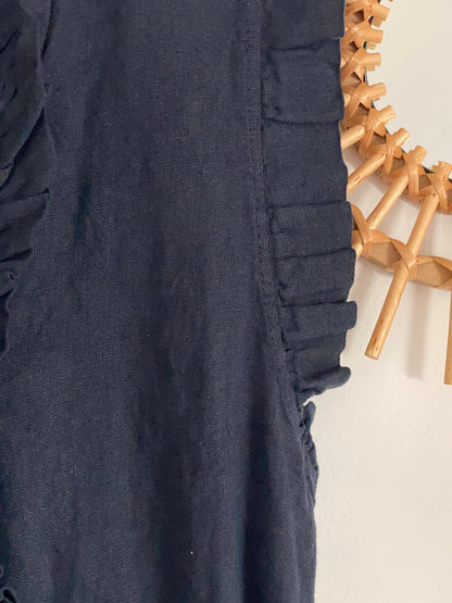 ROBE WENDY BLEUE MARINE 34/40