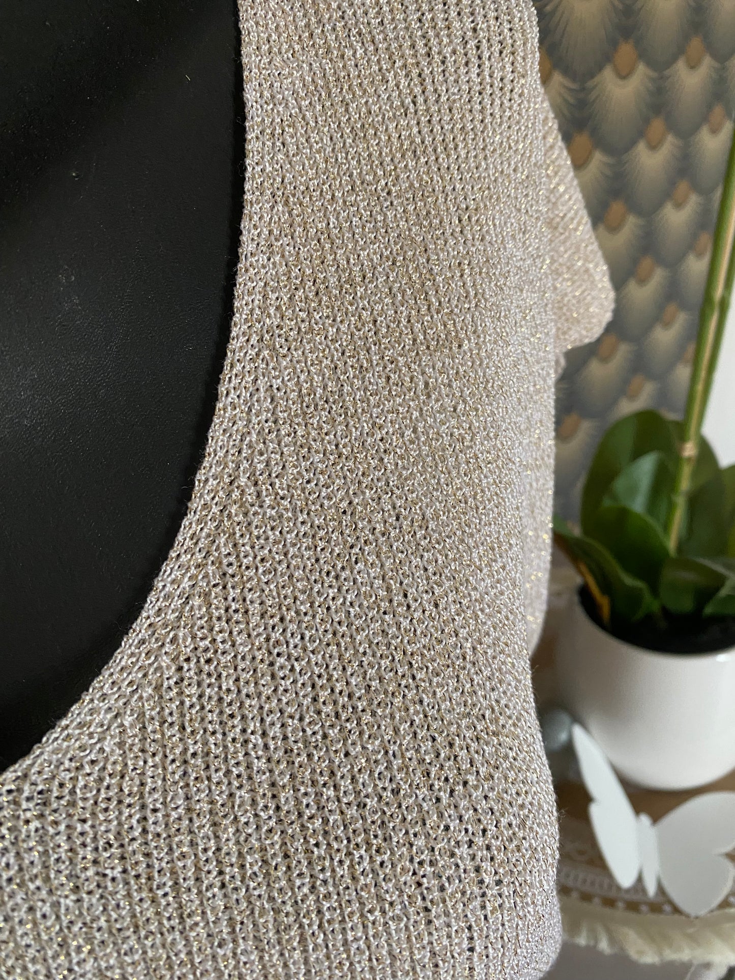 PULL FIN ECRU 36/44 petit 46