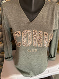 PULL FIN ICONIC LEOPARD  TU 34/42 PETIT 44 KAKI