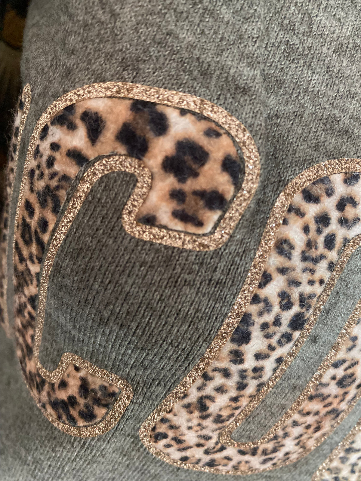 PULL FIN ICONIC LEOPARD  TU 34/42 PETIT 44 KAKI