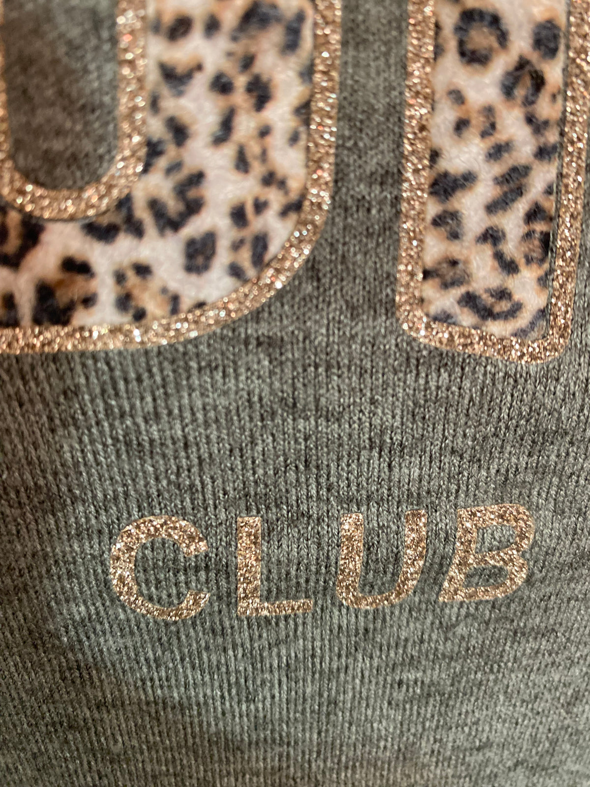 PULL FIN ICONIC LEOPARD  TU 34/42 PETIT 44 KAKI