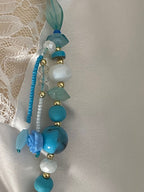 COLLIER SAUTOIR BOHEME BLEU