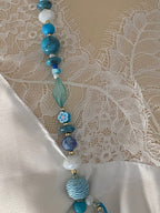 COLLIER SAUTOIR BOHEME BLEU