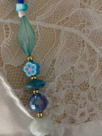 COLLIER SAUTOIR BOHEME BLEU