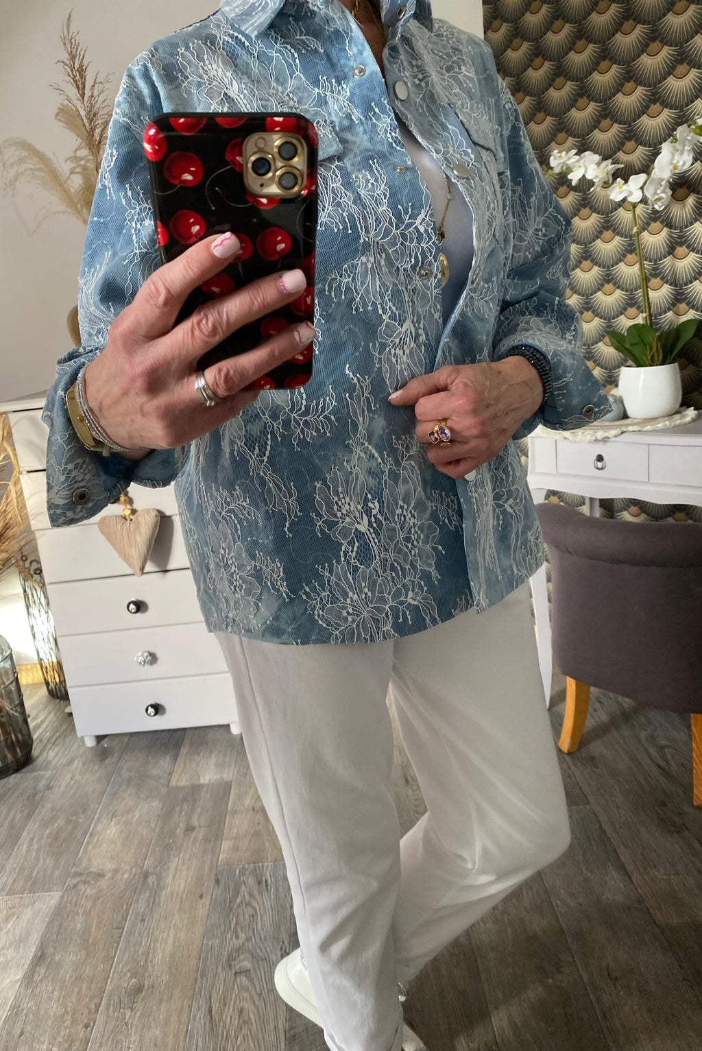 VESTE  DENTELLE LOVENA  TU 38/46