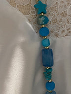 COLLIER SAUTOIR BOHEME PAPILLON BLEU